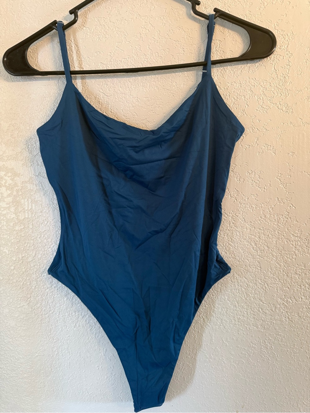 HYZ Blue Bodysuit Size Small Sleeveless Stretch One Piece